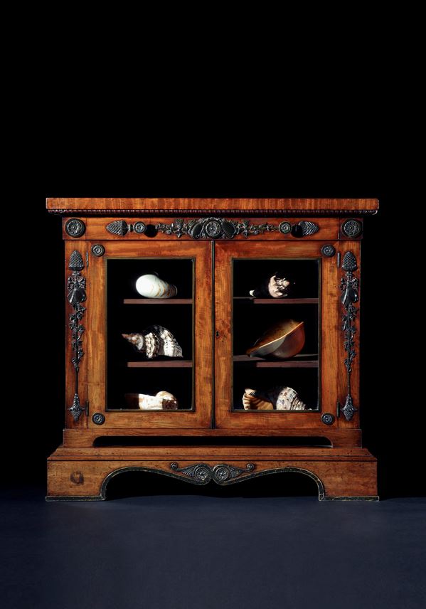 A Regency period bronze-mounted mahogany side cabinet | MasterArt